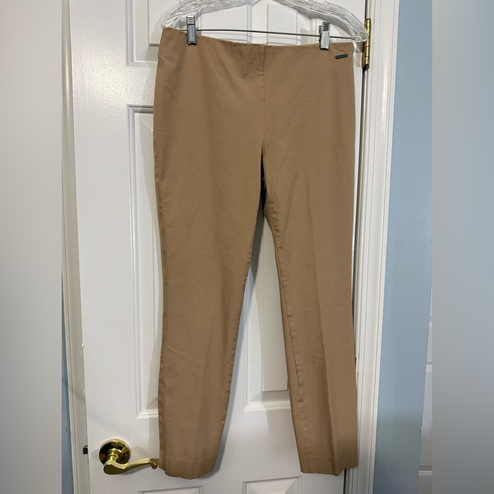 Tahari Women's Straight Leg Pants in Tan